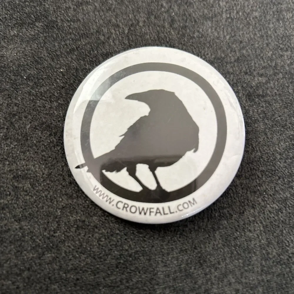 Crowfall Crow Fall Online Game Promo Pin Collectible ELBusa.com from PAX South